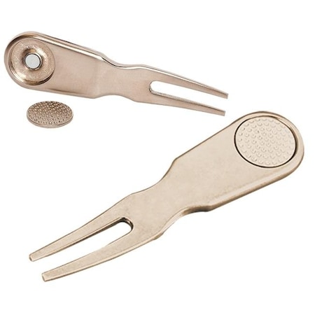 Debco Debco G3426 Golf Divot with Magnetic Ball Marker - Silver  - 12 Pack G3426